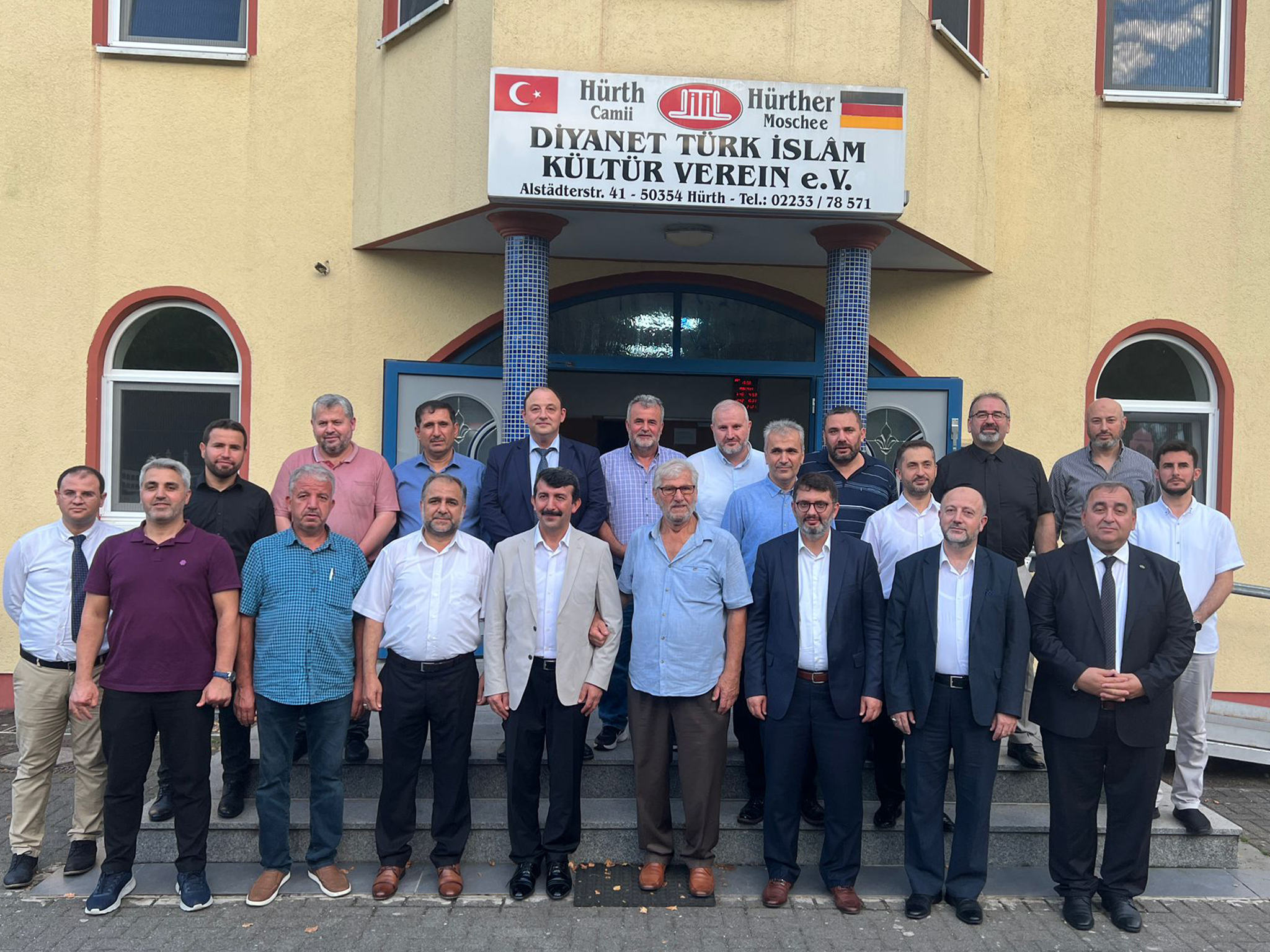 Hürth DİTİB başkanı Şeref Turna için veda programı