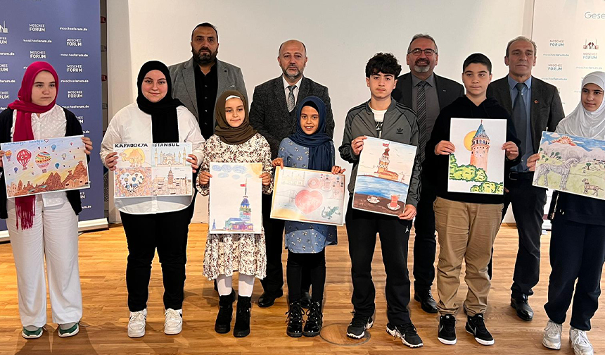 “Medeniyetlerin Yaşadığı Anadolu” resim yarışmasında dereceye girenler ödüllendirildi