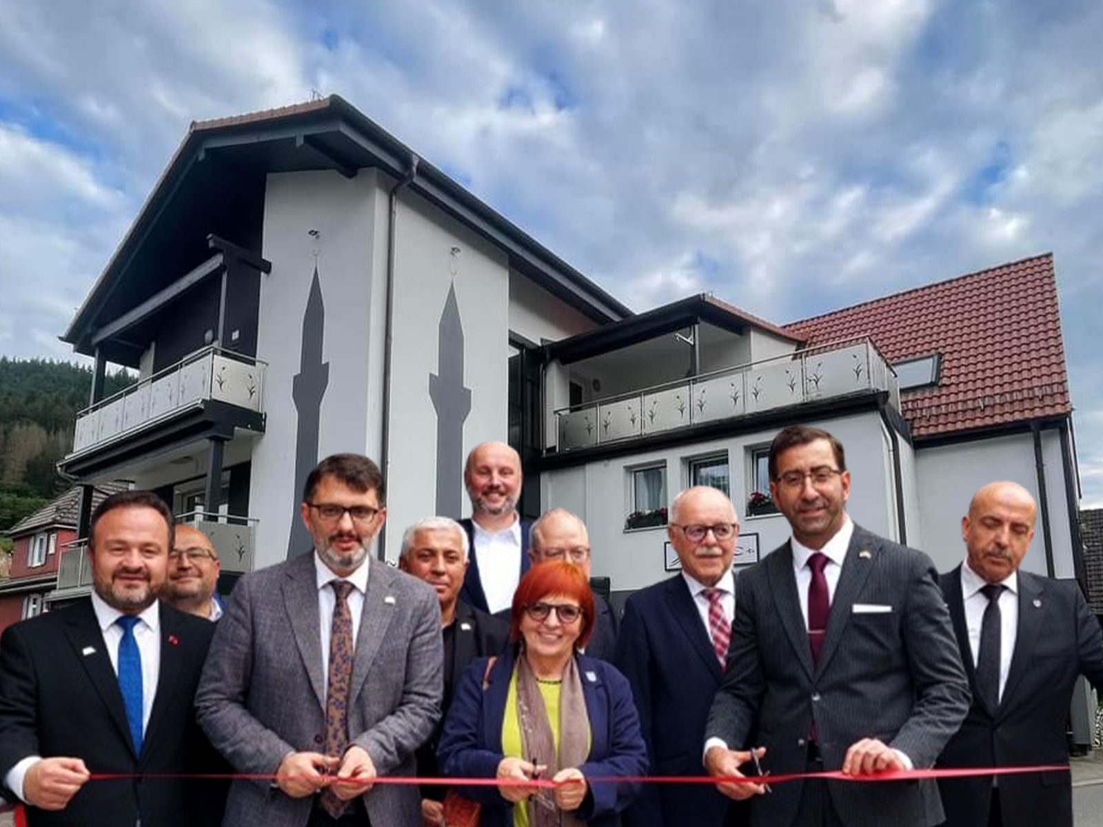Alpirsbach DİTİB Fatih Camii, dualarla ibadete açıldı