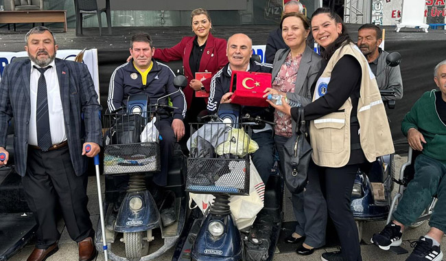 Kayserili hayırseverlerden anlamlı proje: Hayata tekerlekli sandalye ile dokunuş