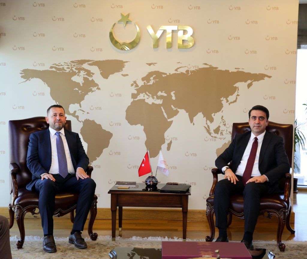 Batı Trakya Türkleri YTB Başkanı Turus ile bir araya geldi