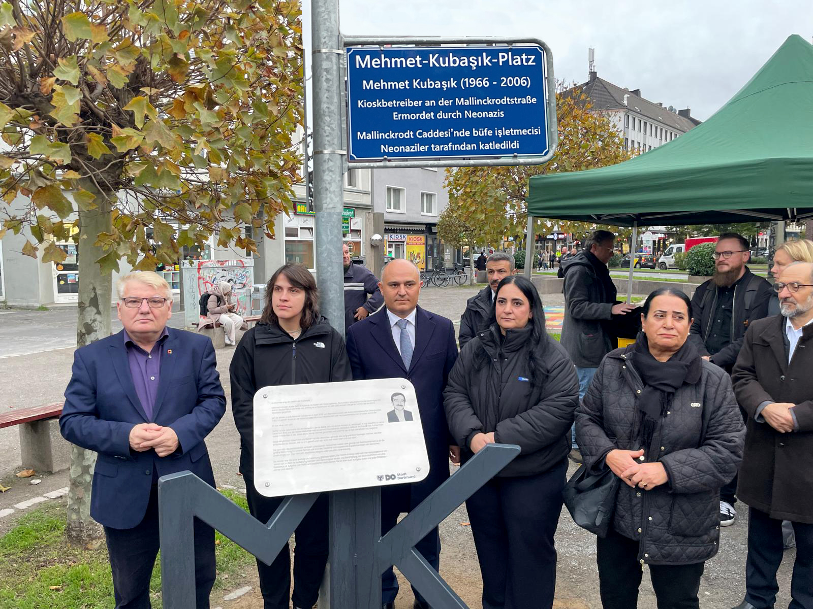 NSU’nun kurbanı Mehmet Kubaşık için anlamlı tören