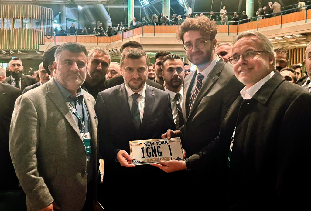 Amerika’dan Almanya’ya uzanan kardeşlik köprüsü: Anlamlı plaka hediyesi