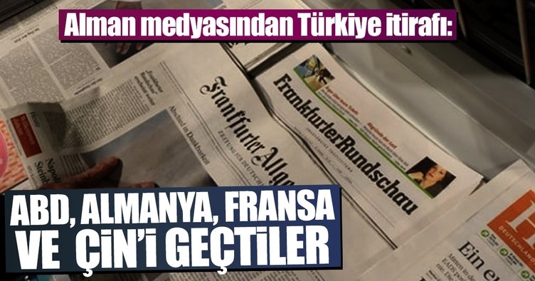 Alman medyasından Türkiye itirafı