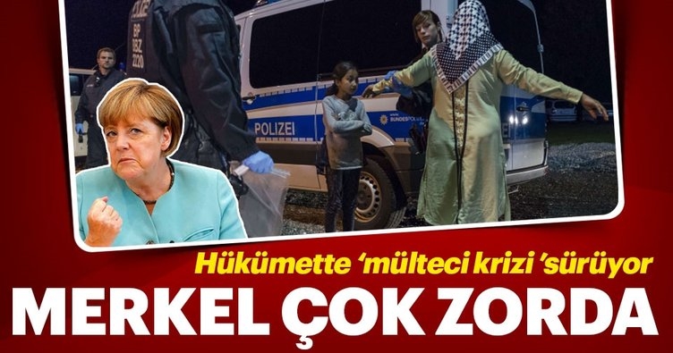 Almanya hükümetinde sığınmacı krizi sürüyor