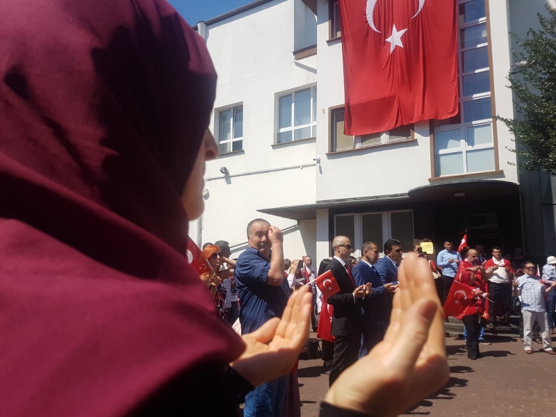 Almanya’da 15 Temmuz Demokrasi ve Milli Birlik Günü etkinliği