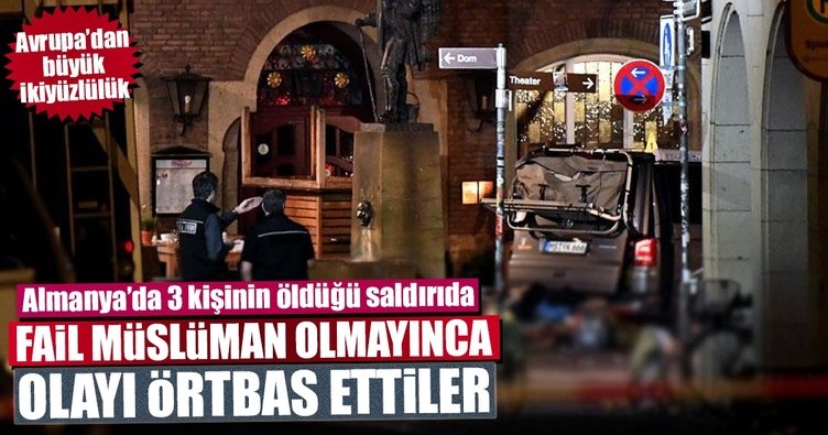 Almanya'dan büyük ikiyüzlülük