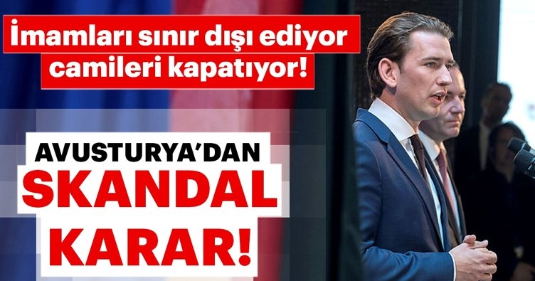 Avusturya cami kapatıyor!