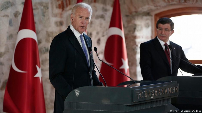 Davutoğlu ve Biden'den ortak açıklama
