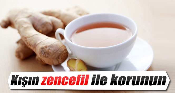 Kışın zencefil ile korunun