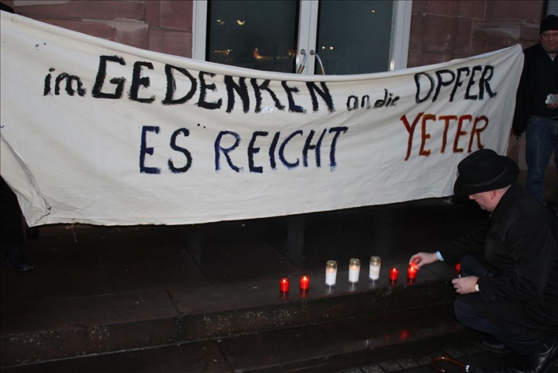 Sultanahmet'teki terör saldırısı Almanya'da protesto edildi