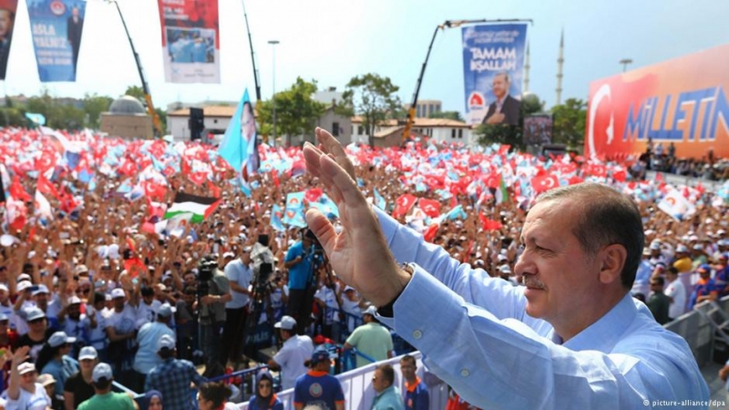 Türkiye'nin 12. Cumhurbaşkanı Erdoğan